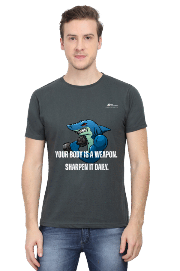 Your Body Is Weapon, Sharpen It Daily_Shark_Dark