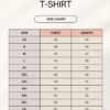 The Leaders Community | T-shirt Size Chart