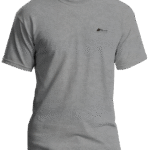 Grey Melange Plain T-shirt | The Leaders' Community