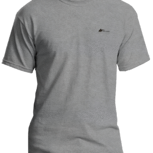 Grey Melange Plain T-shirt | The Leaders' Community
