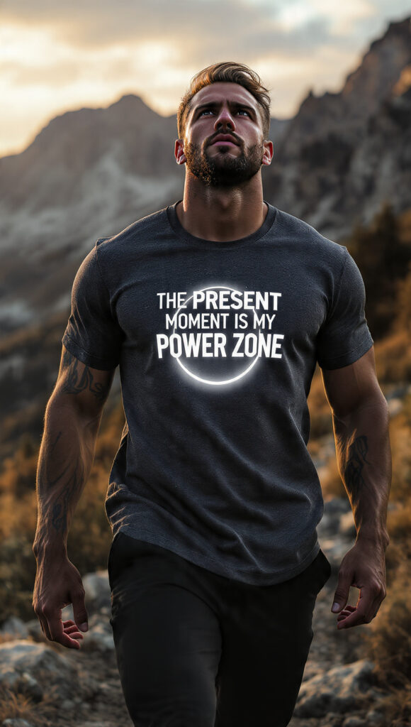 The Present Moment is my power zone Regular Tshirt